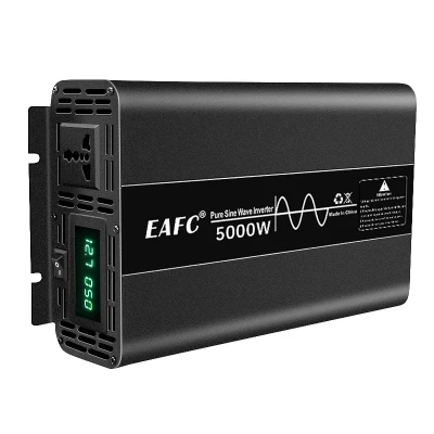 Інвертор EAFC 5000W 12В - 220В чиста синусоїда