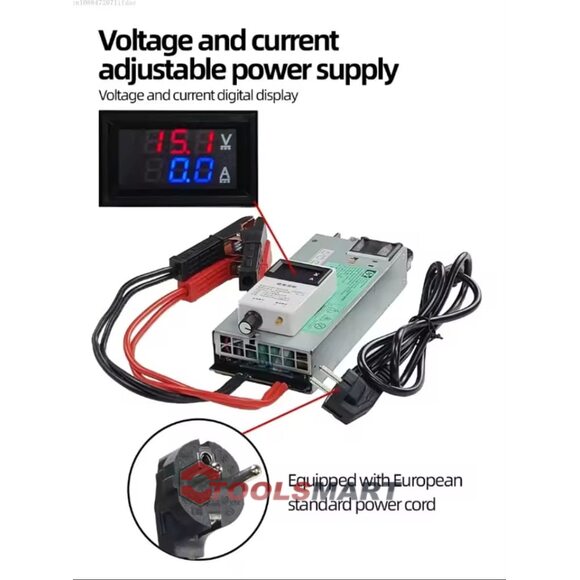 Зарядний пристрій (зарядка) для LiFePO4 1200W 0-100A 3-14.6V 4S