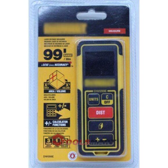 Лазерна рулетка далекомір DEWALT DW099E