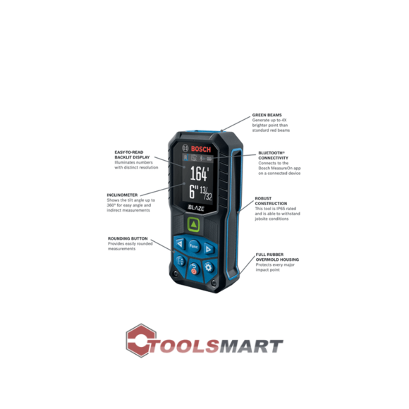 Лазерна рулетка далекомір Bosch GLM165-27CGL Professional BLAZE