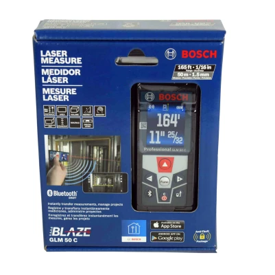 Bosch GLM 50 C Bluetooth - лазерна рулетка далекомір