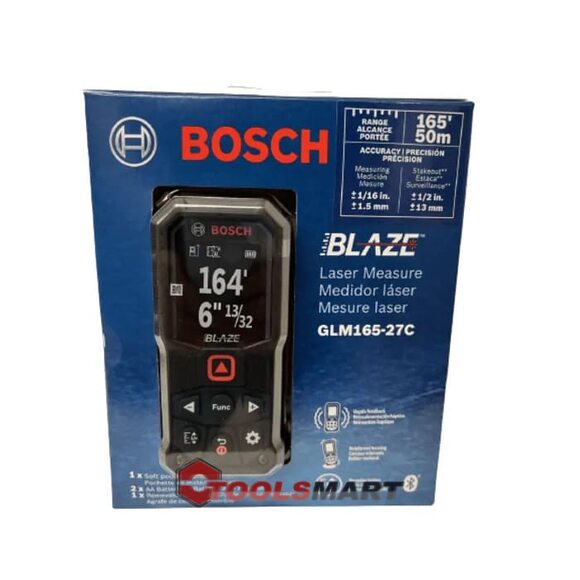 Лазерна рулетка далекомір Bosch GLM165-27C (GLM 50-27 C) 50m Professional BLAZE Bluetooth