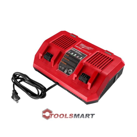 Зарядний пристрій MILWAUKEE M18 DFC (48-59-1802) DUAL RAPID 6A на два порти 220В
