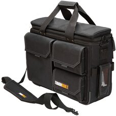 Велика сумка для ноутбука з швидким доступом і чорний, плечовий ремінь TOUGHBUILT TB-EL-1-L2