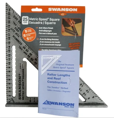 Косинець Свенсона Swanson Metric Speed Square 25 cm NA202