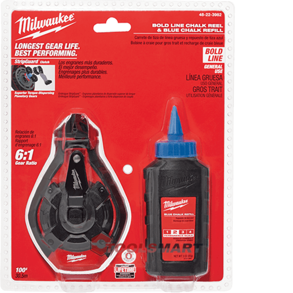 Шнур відбивний + крейда MILWAUKEE 48-22-3982